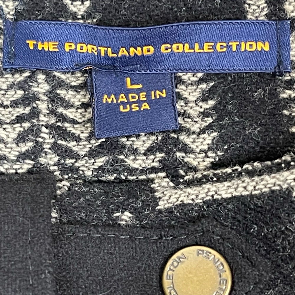 Pendleton "Portland Collection" Wool Aztec Tribal… - image 7